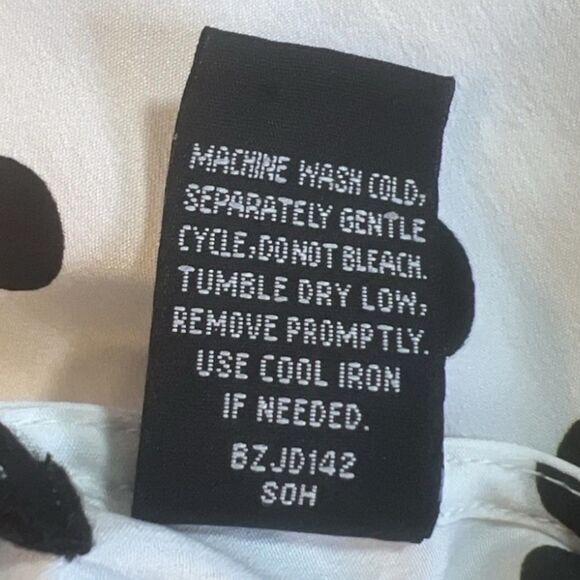 Planet Gold Polka Dot Dress L Juniors Fall Layering Coquette Style - Picture 9 of 9